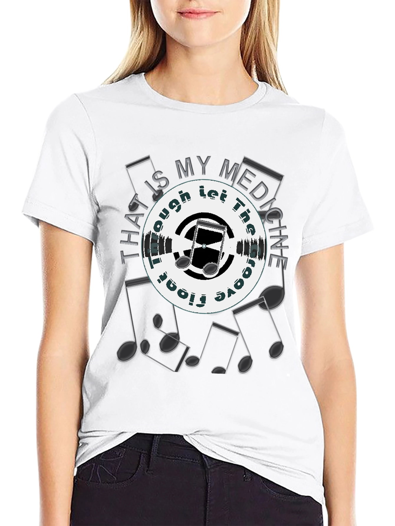 Music is My Medicine T-Shirt - Groove On!