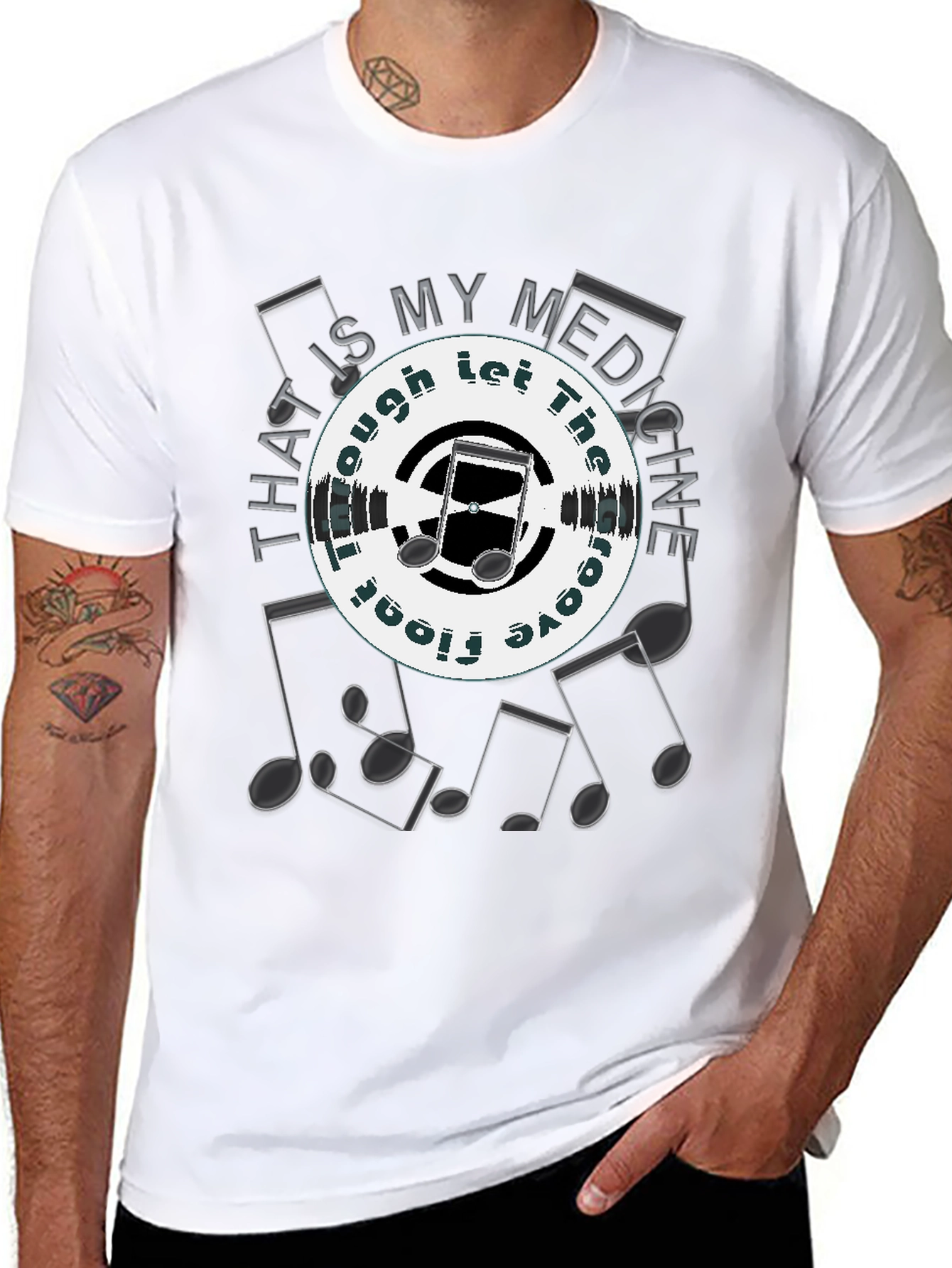 Music is My Medicine T-Shirt - Groove On!
