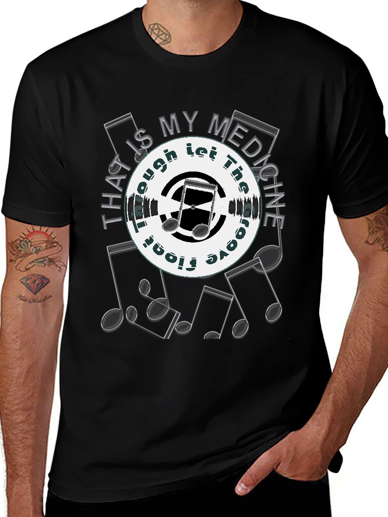 Music is My Medicine T-Shirt - Groove On!
