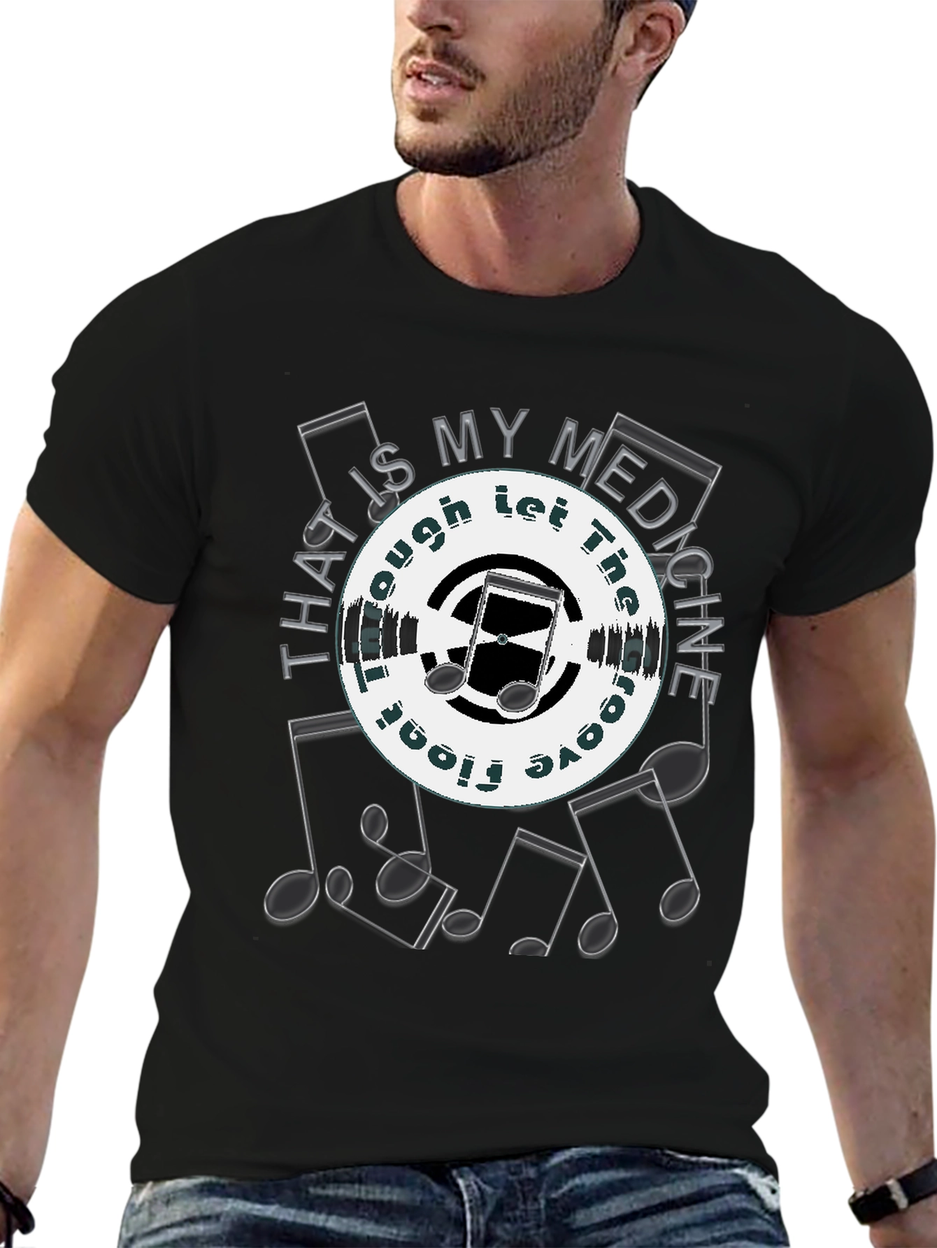 Music is My Medicine T-Shirt - Groove On!