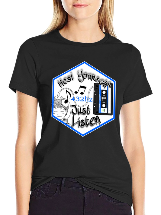 Heal Yourself T-Shirt 432hz Meditation Music Tee
