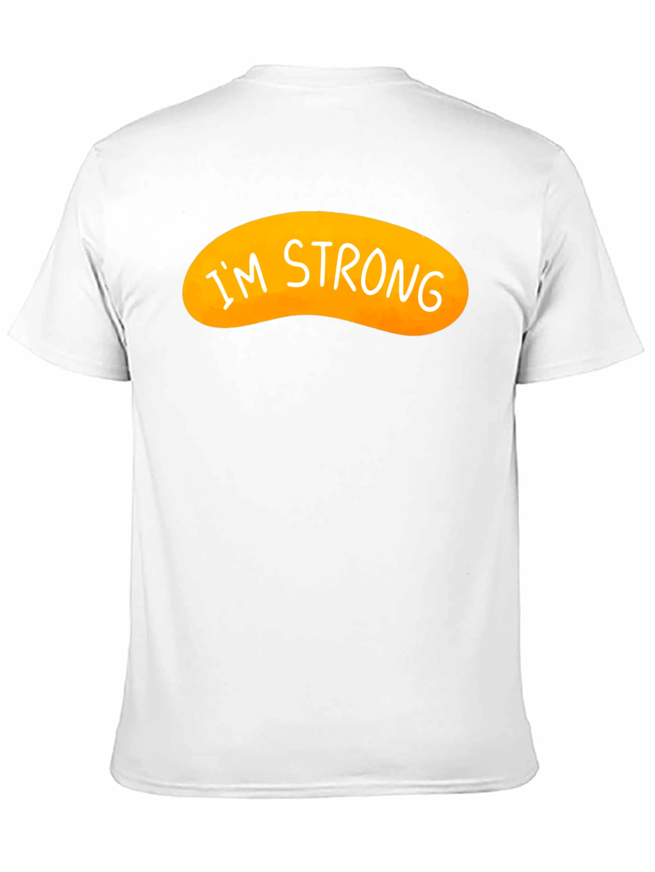 Im Strong Graphic Tee - Black Cotton Blend