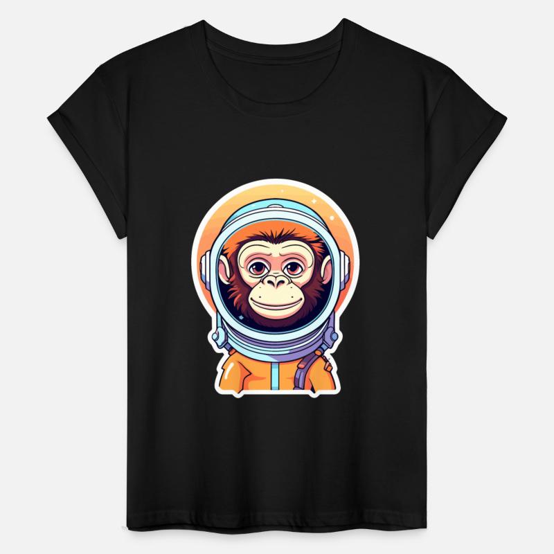Monkey Ape Astronaut Illustration