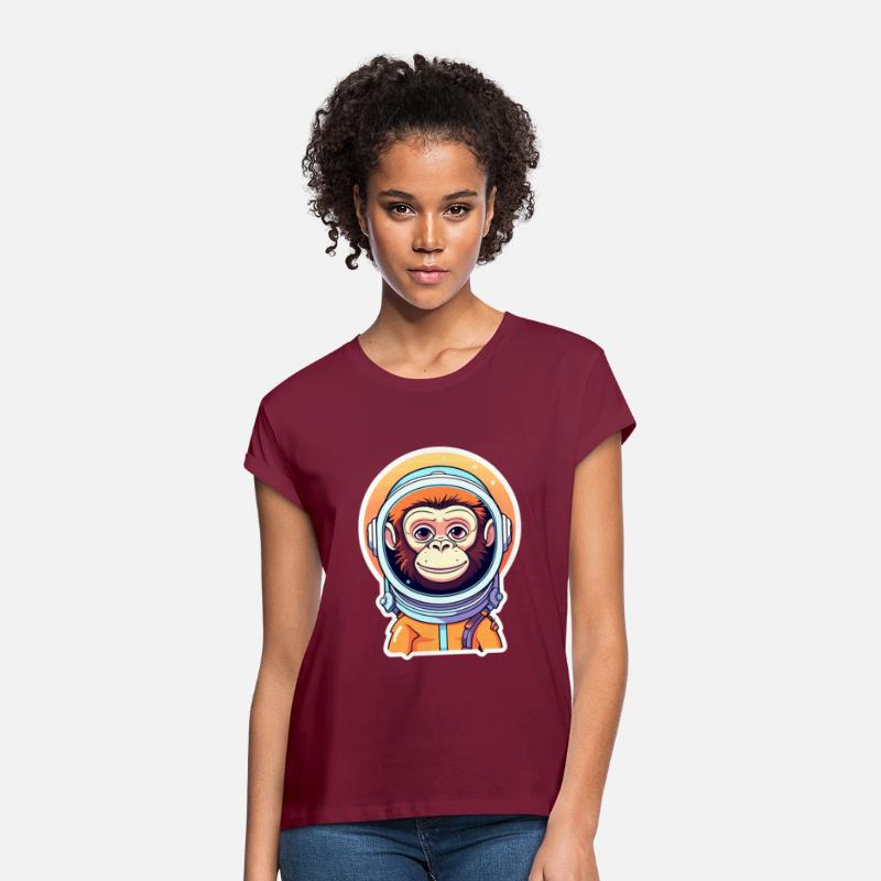 Monkey Ape Astronaut Illustration