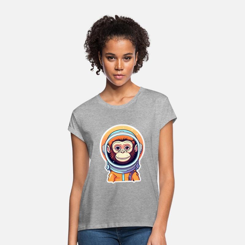 Monkey Ape Astronaut Illustration