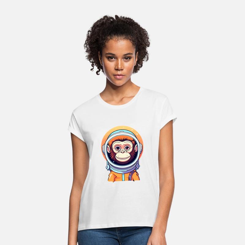 Monkey Ape Astronaut Illustration