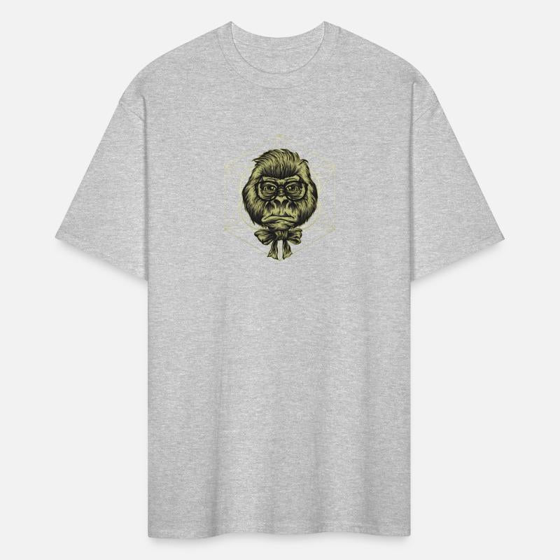 Monkey Nerd Science Hipster Animal Africa Hippies