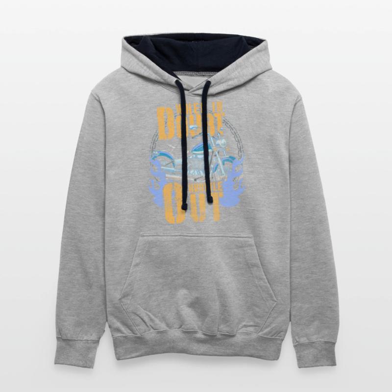 Motorcyclist Chopper Supermoto Cross