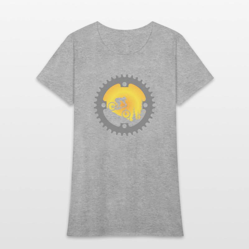 Mountain biker in gear