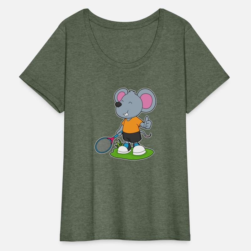 Mouse Tennis Player Tennis