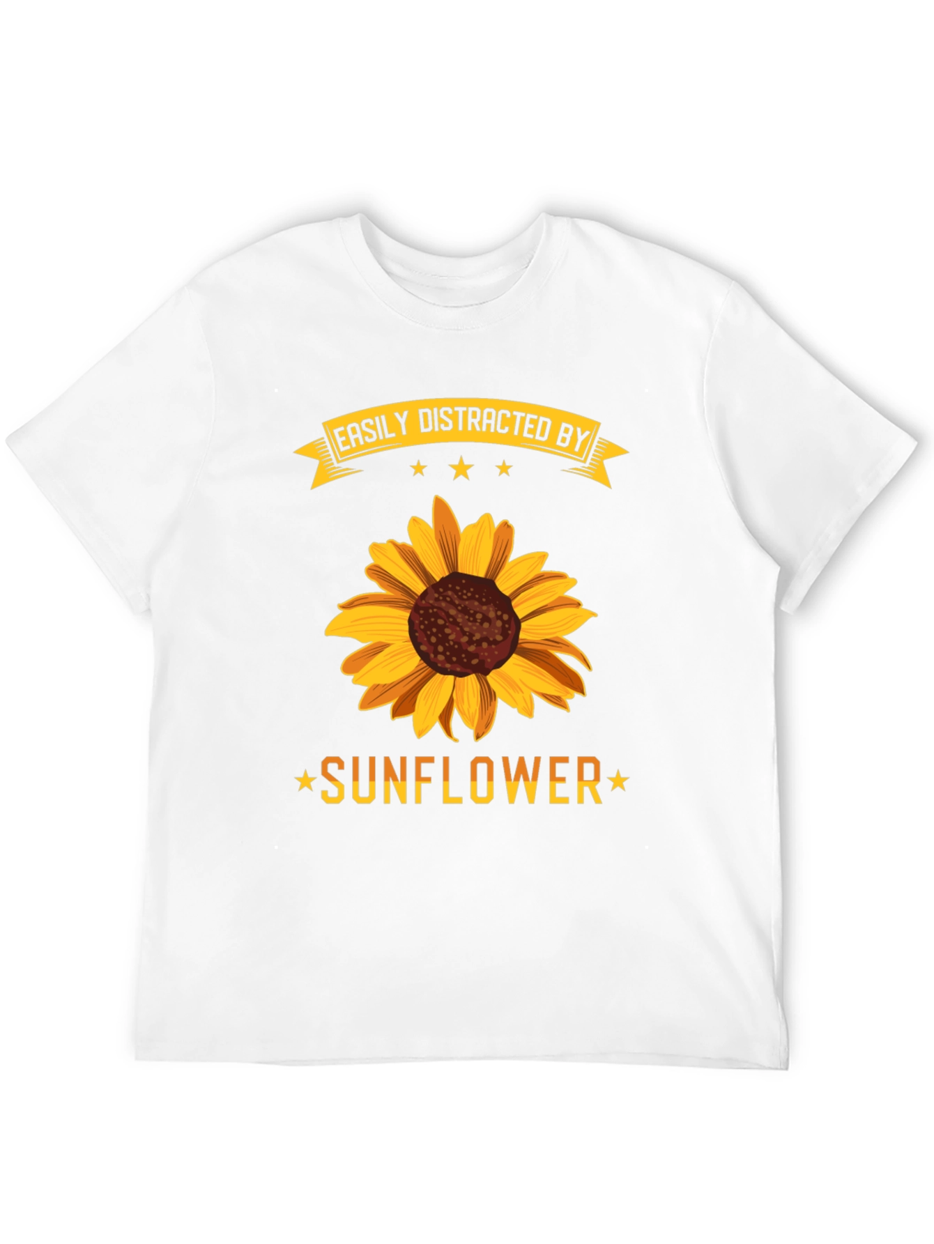 Easily Distracted by Sunflowers T-Shirt