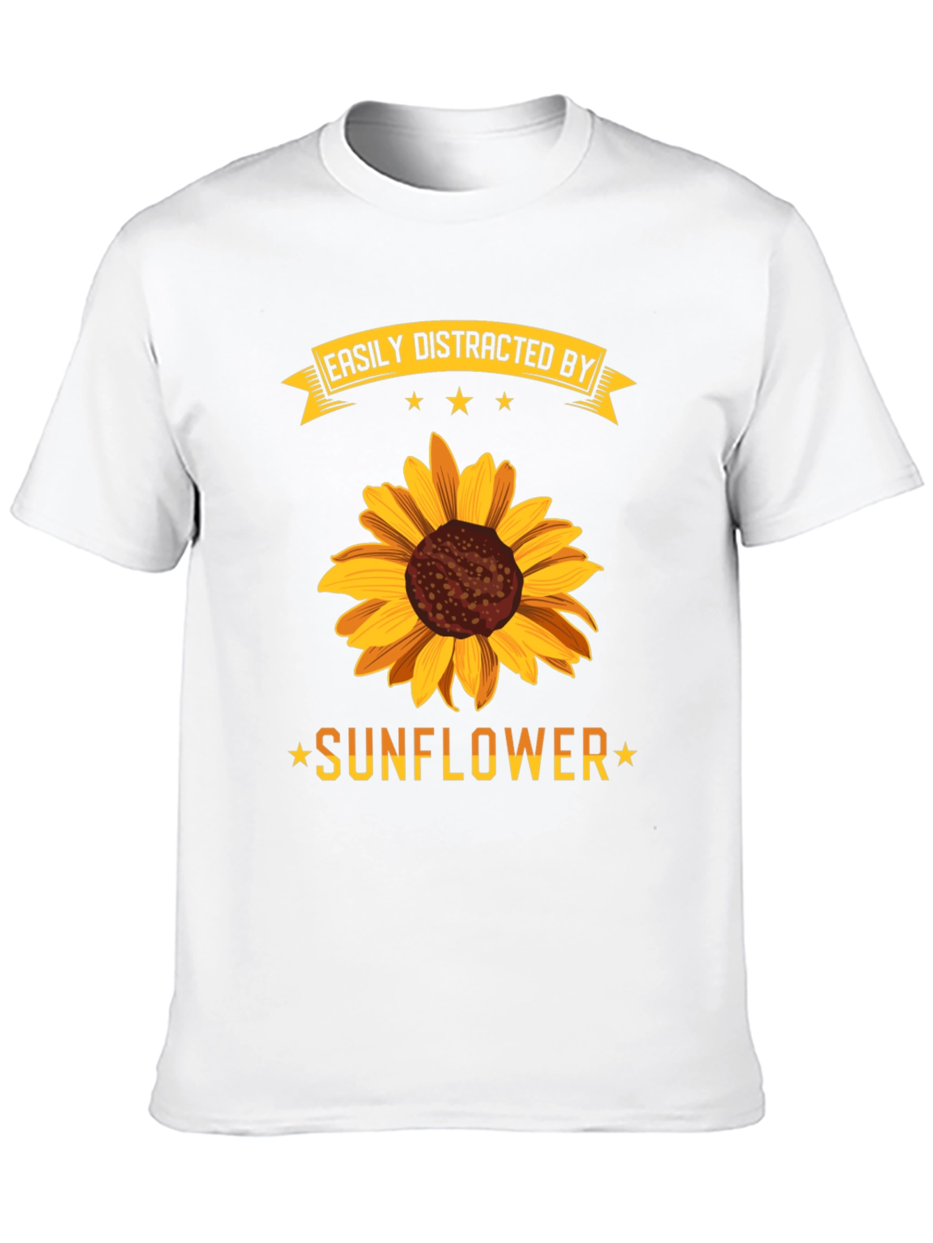 Easily Distracted by Sunflowers T-Shirt