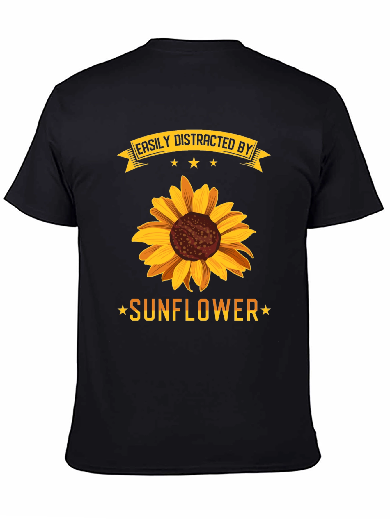 Easily Distracted by Sunflowers T-Shirt