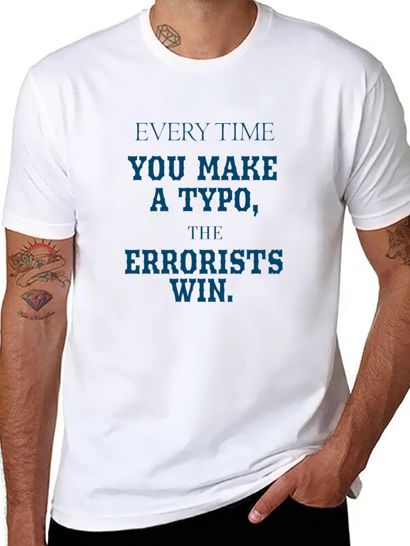 Typo Errorist T-Shirt