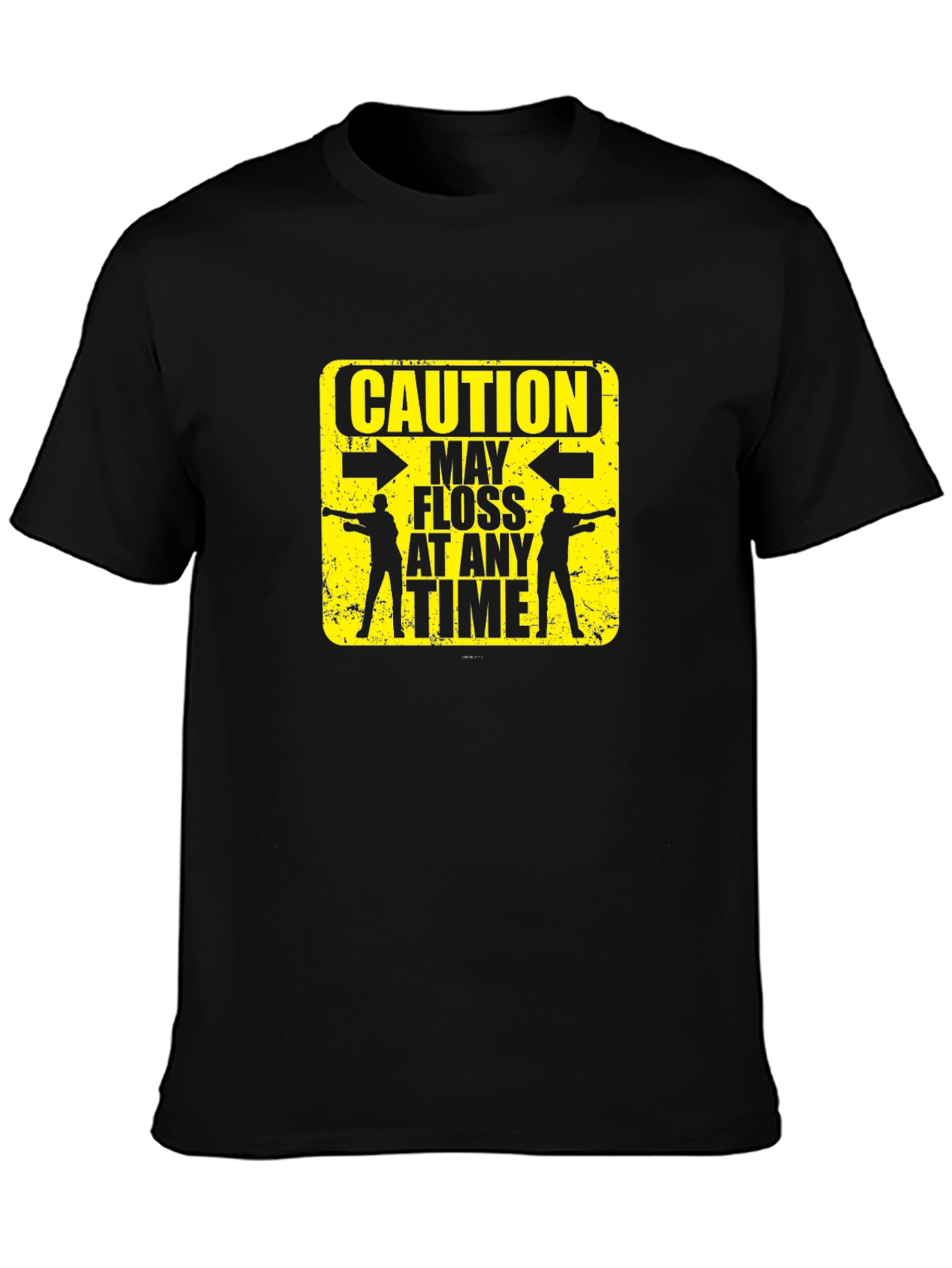 Caution May Floss At Any Time Graphic T-Shirt