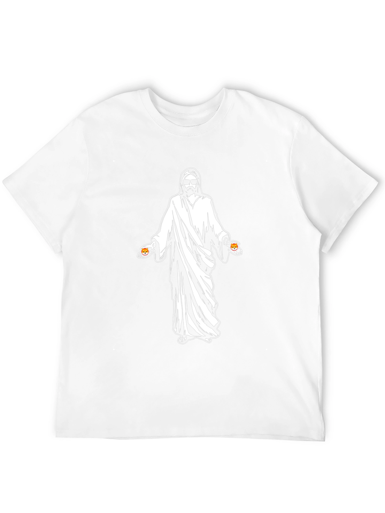Cool Jesus Beer Graphic Black T-Shirt
