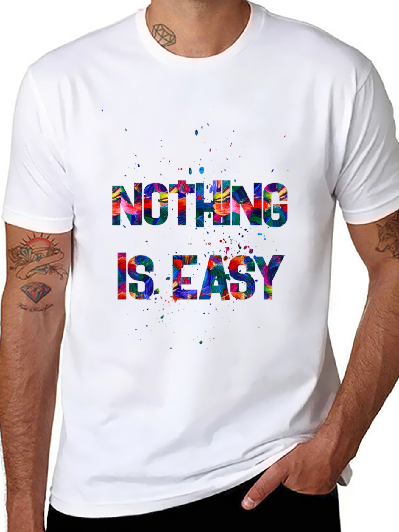Nothing is Easy Graphic T-Shirt
