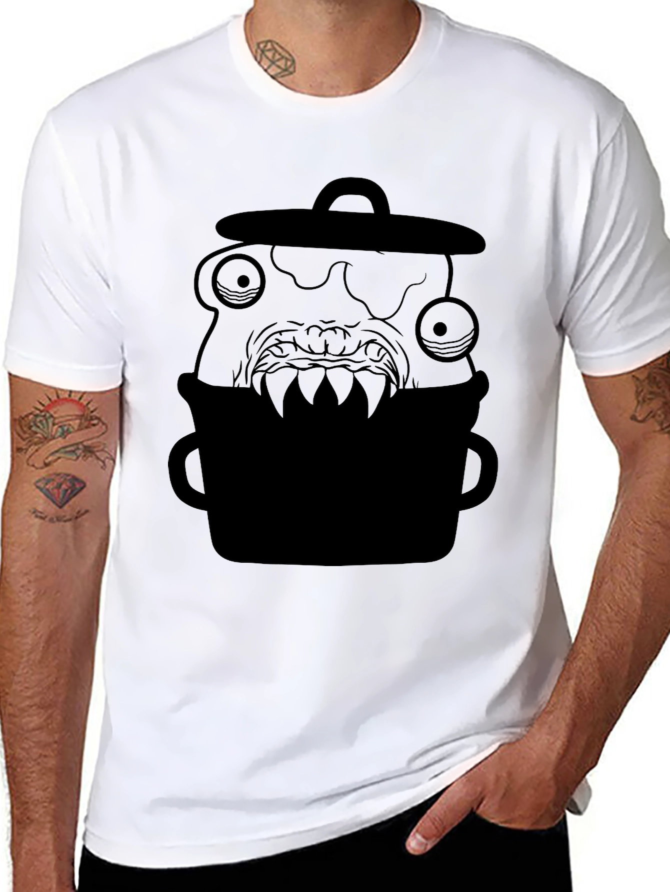 Monster Stew Black T-Shirt