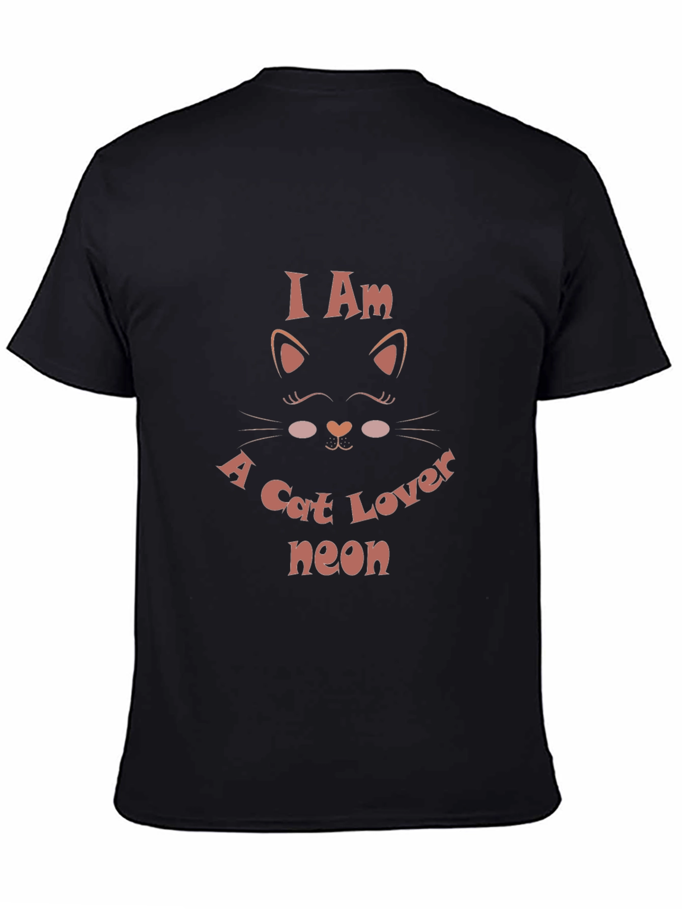 I am a Cat Lover Black Tee
