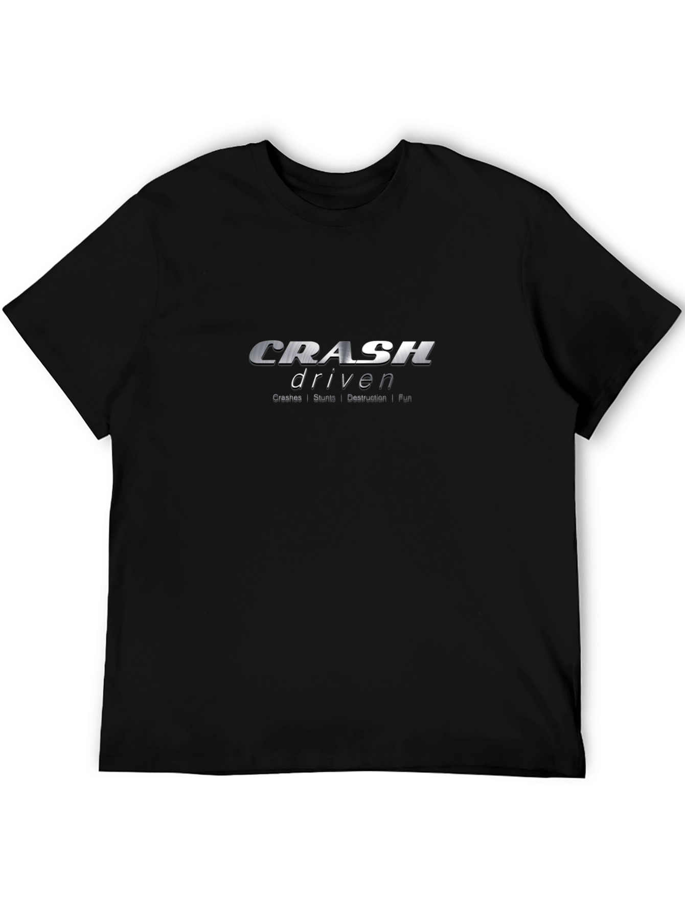 Crash Driven Black T-Shirt