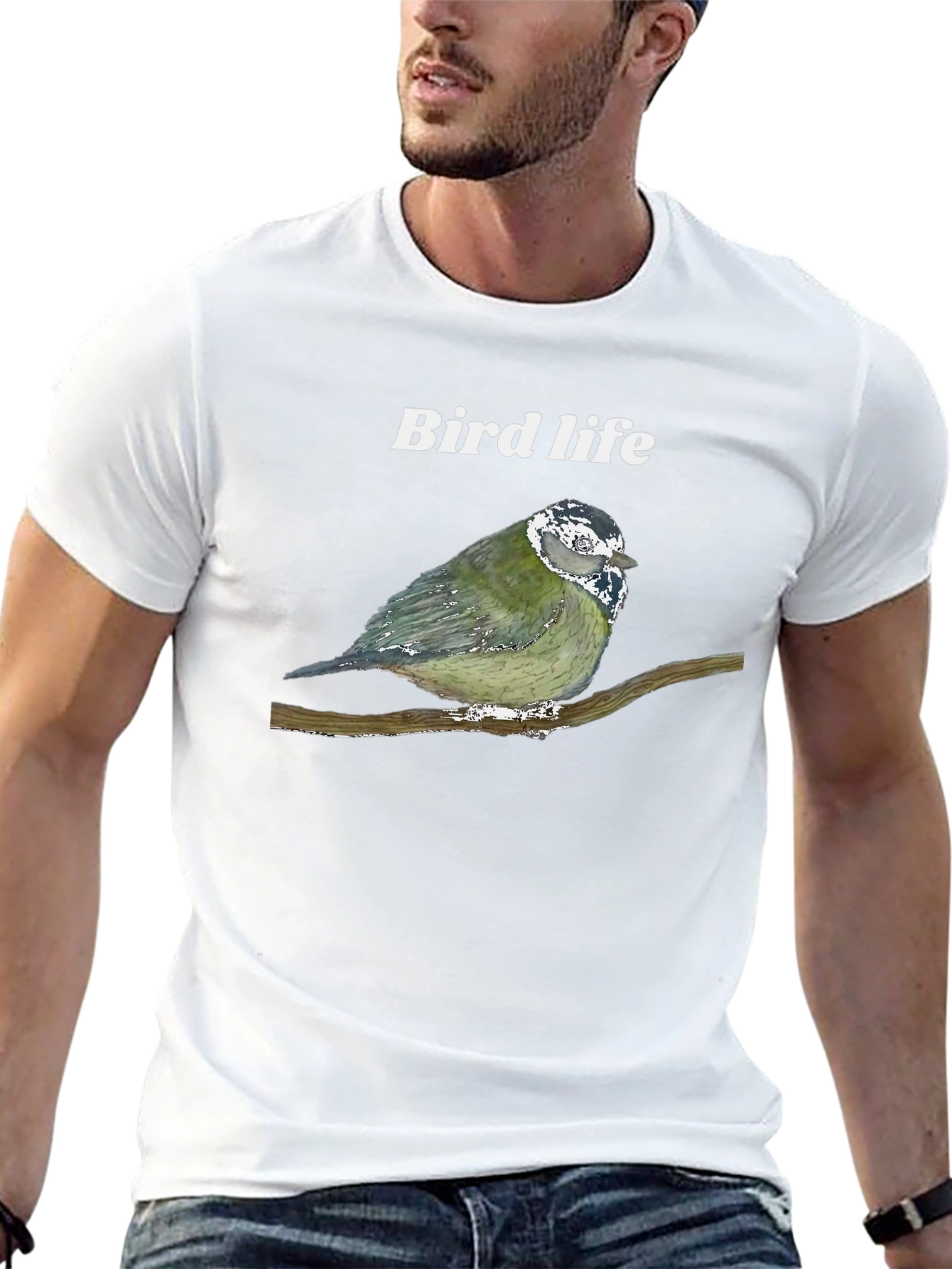 Bird Life Graphic Tee - Nature Lover T-Shirt