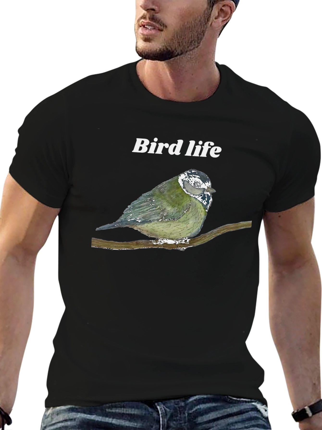 Bird Life Graphic Tee - Nature Lover T-Shirt