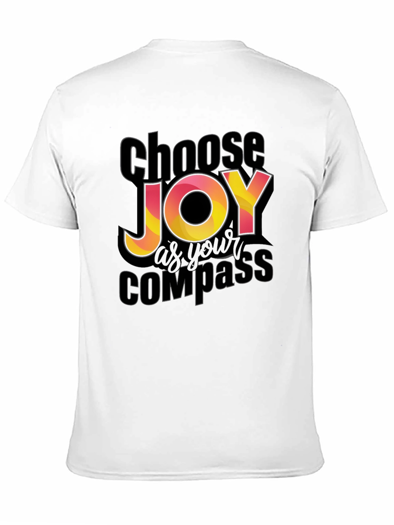 Choose Joy Compass Graphic T-Shirt