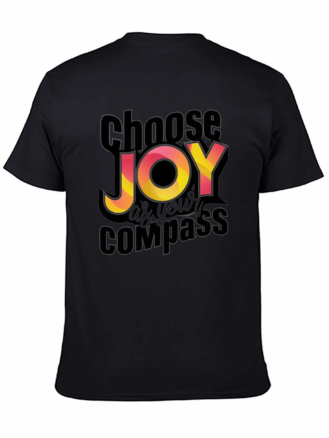 Choose Joy Compass Graphic T-Shirt