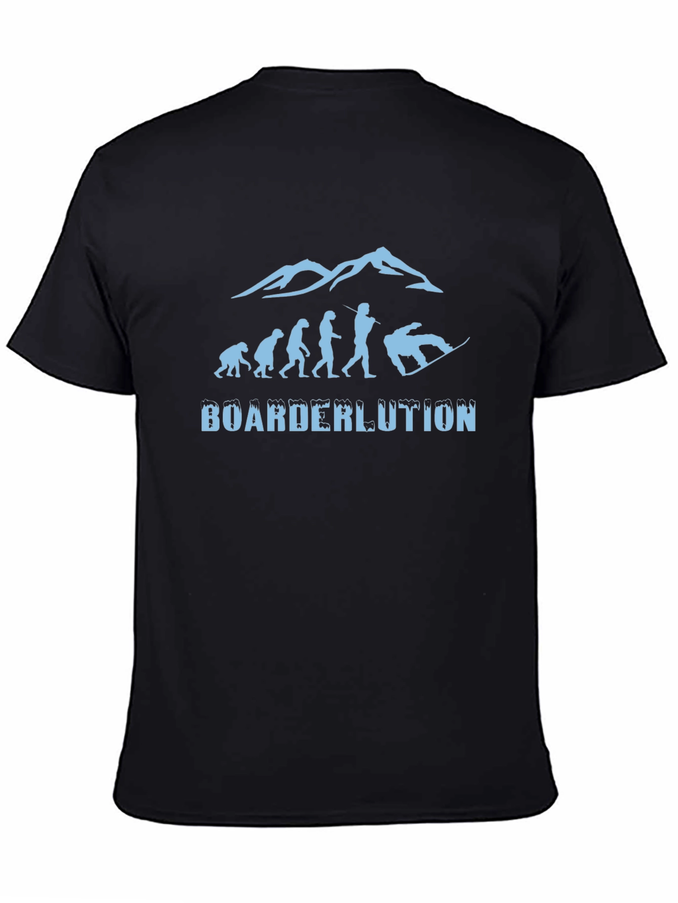 Boarderlution Evolution Snowboard T-Shirt