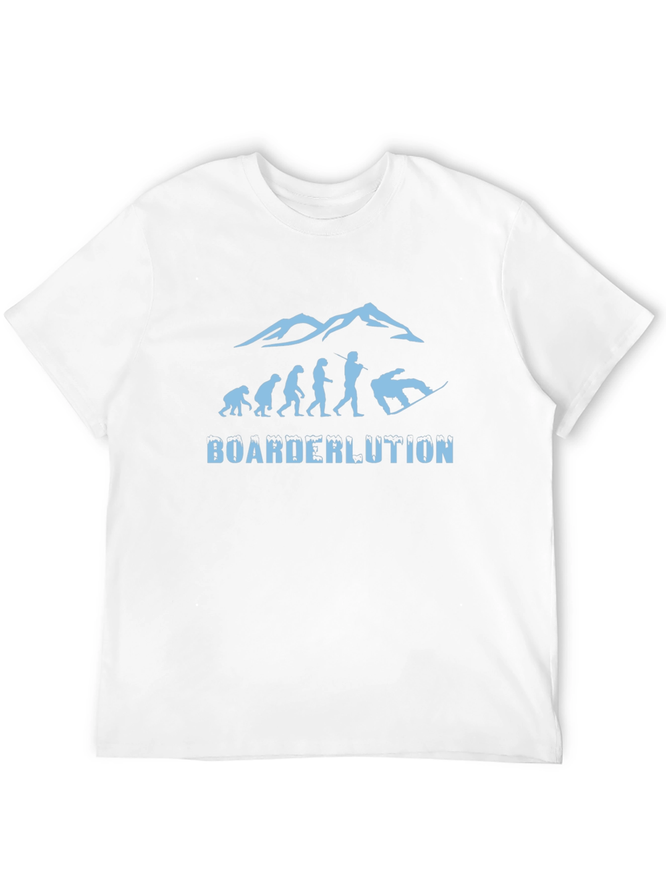 Boarderlution Evolution Snowboard T-Shirt