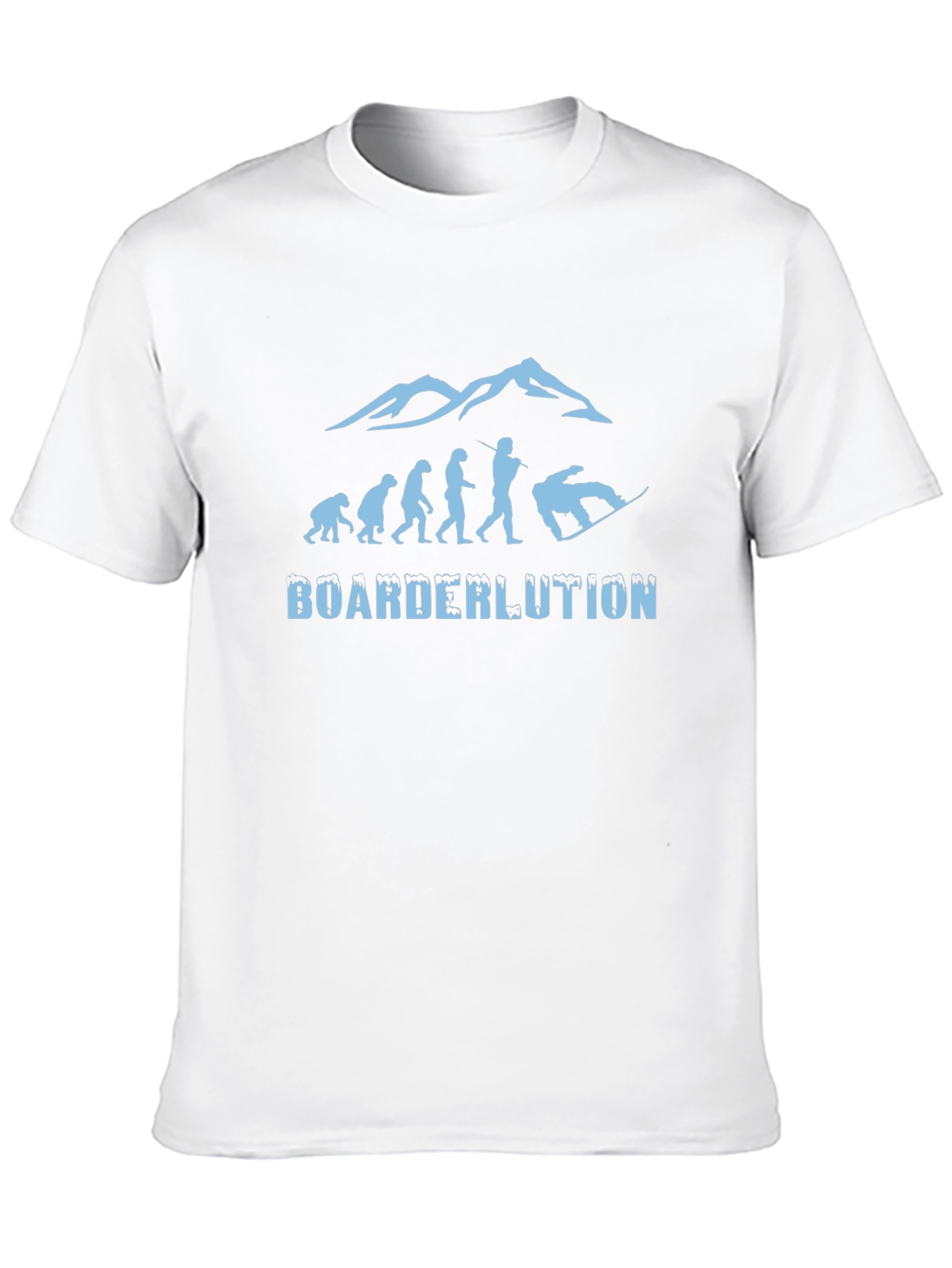 Boarderlution Evolution Snowboard T-Shirt