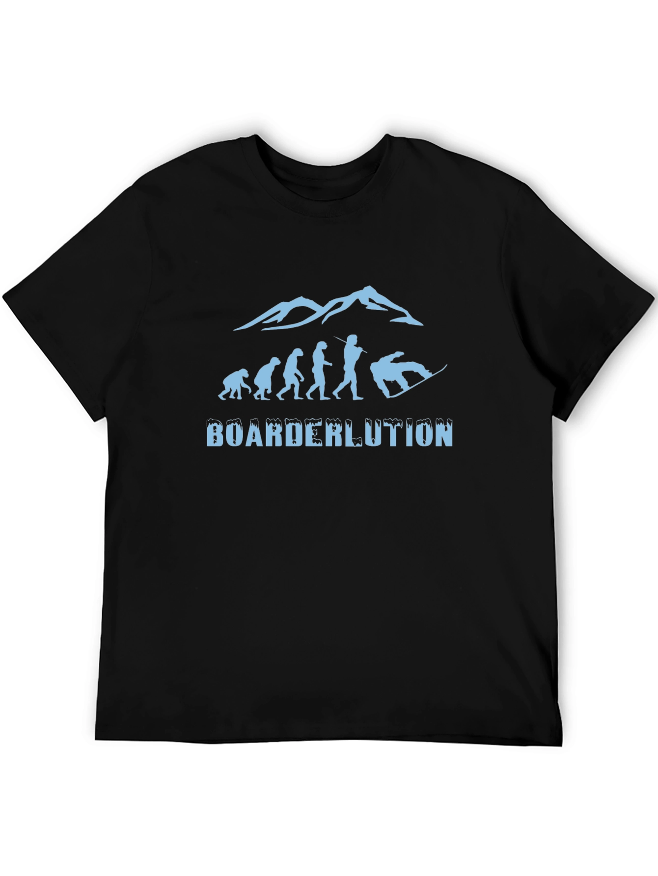 Boarderlution Evolution Snowboard T-Shirt