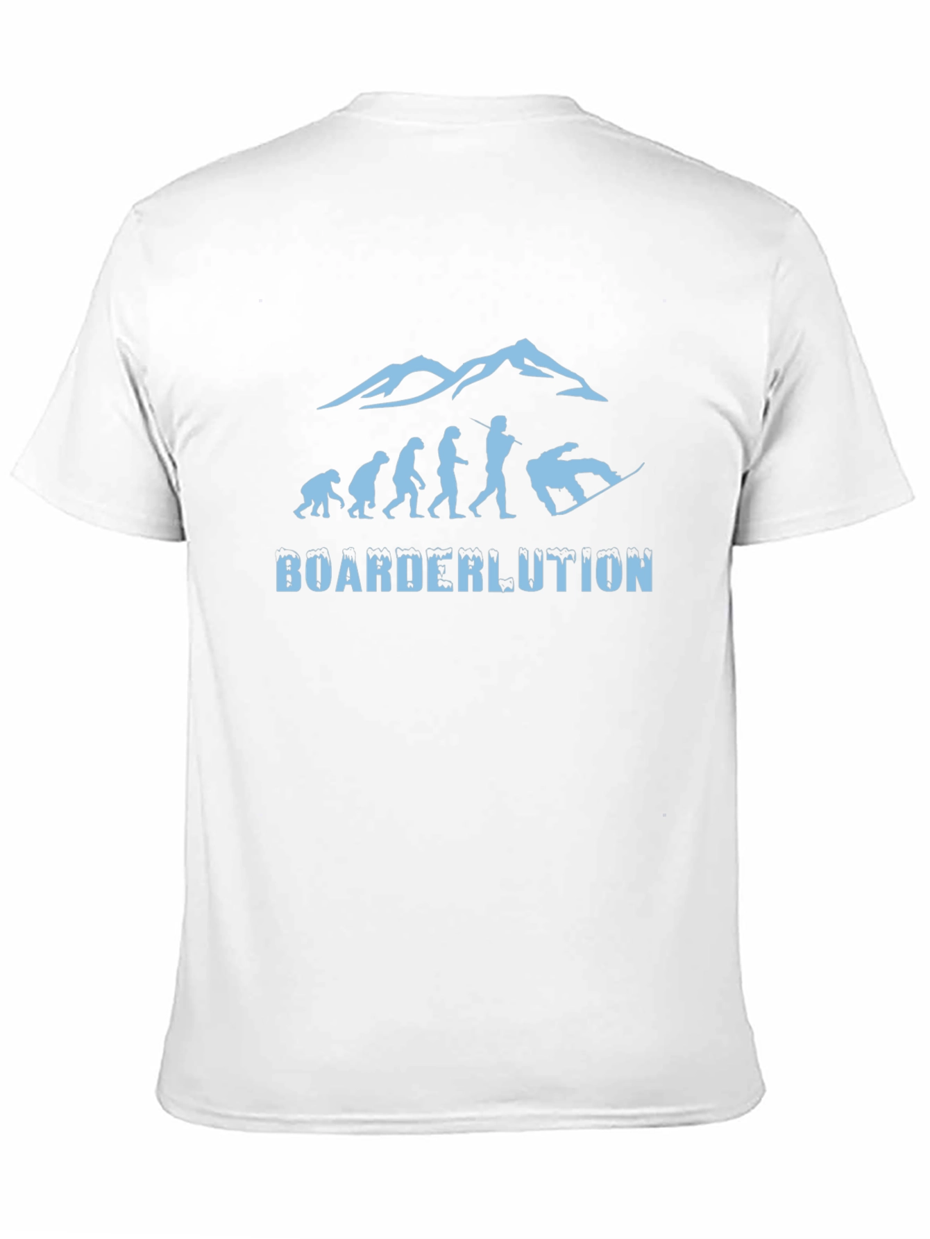 Boarderlution Evolution Snowboard T-Shirt