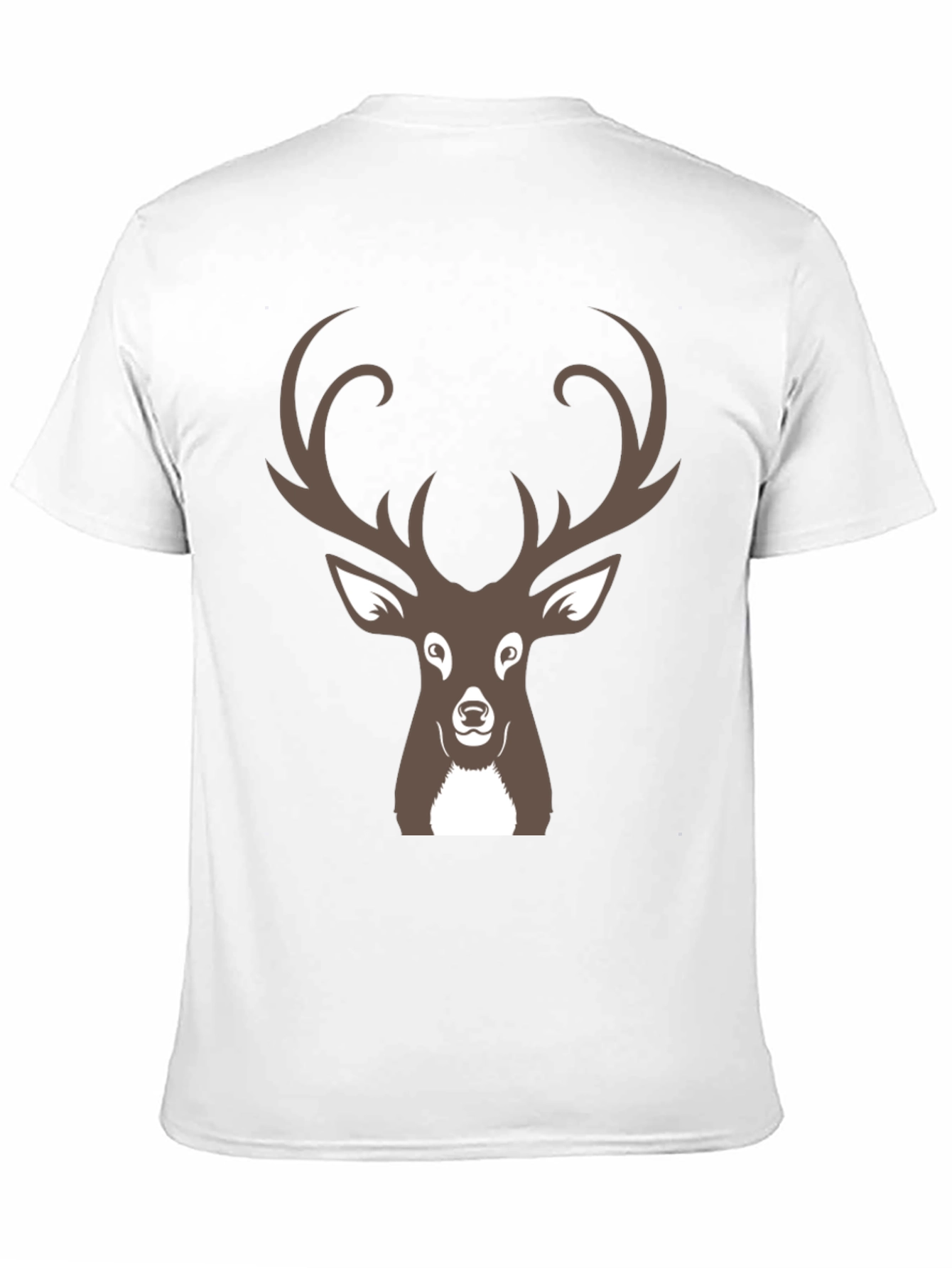 Deer Graphic Black T-Shirt