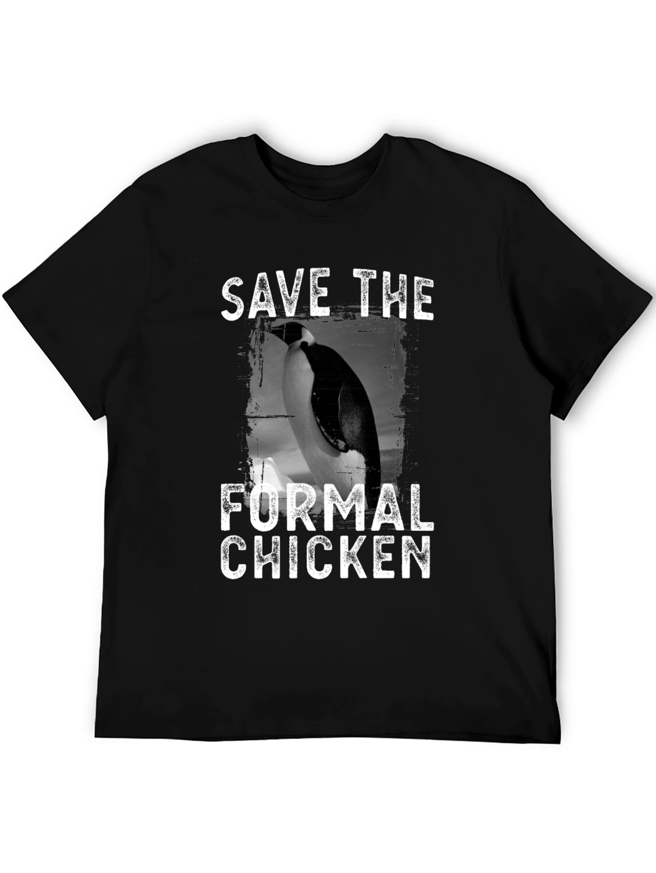 Save the Formal Chicken Graphic Tee