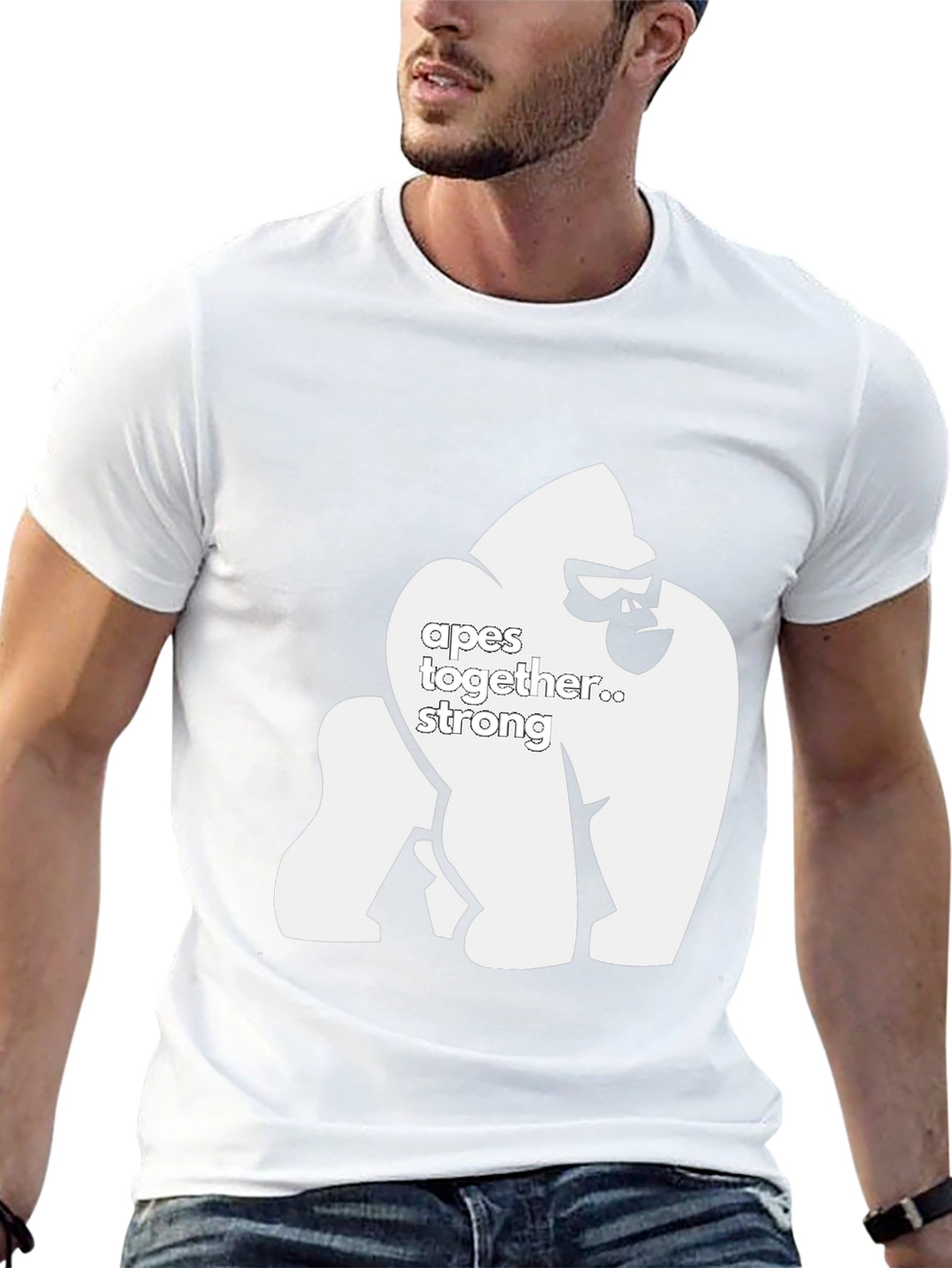 Apes Together Strong Graphic Tee