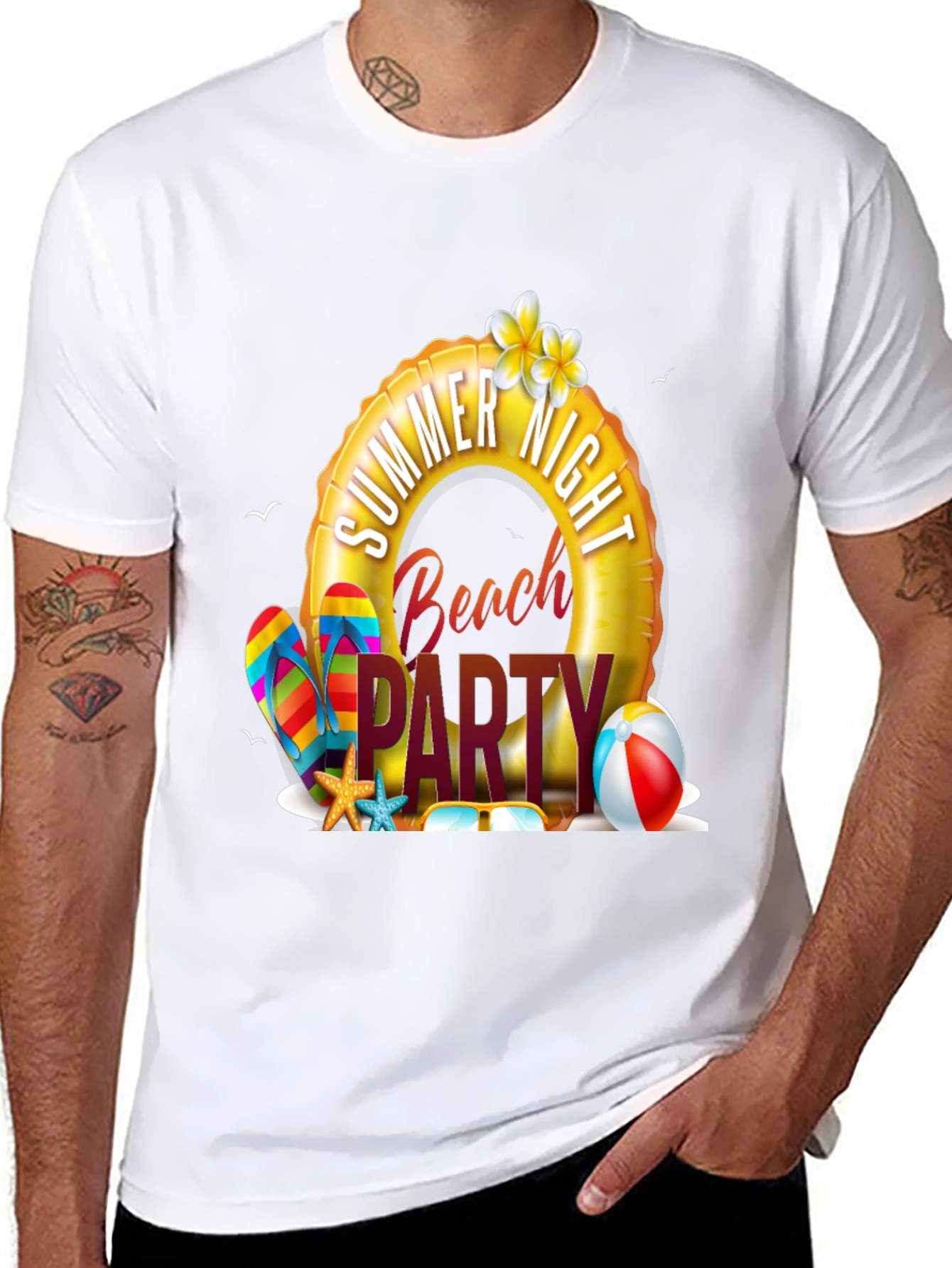 Summer Night Beach Party T-Shirt