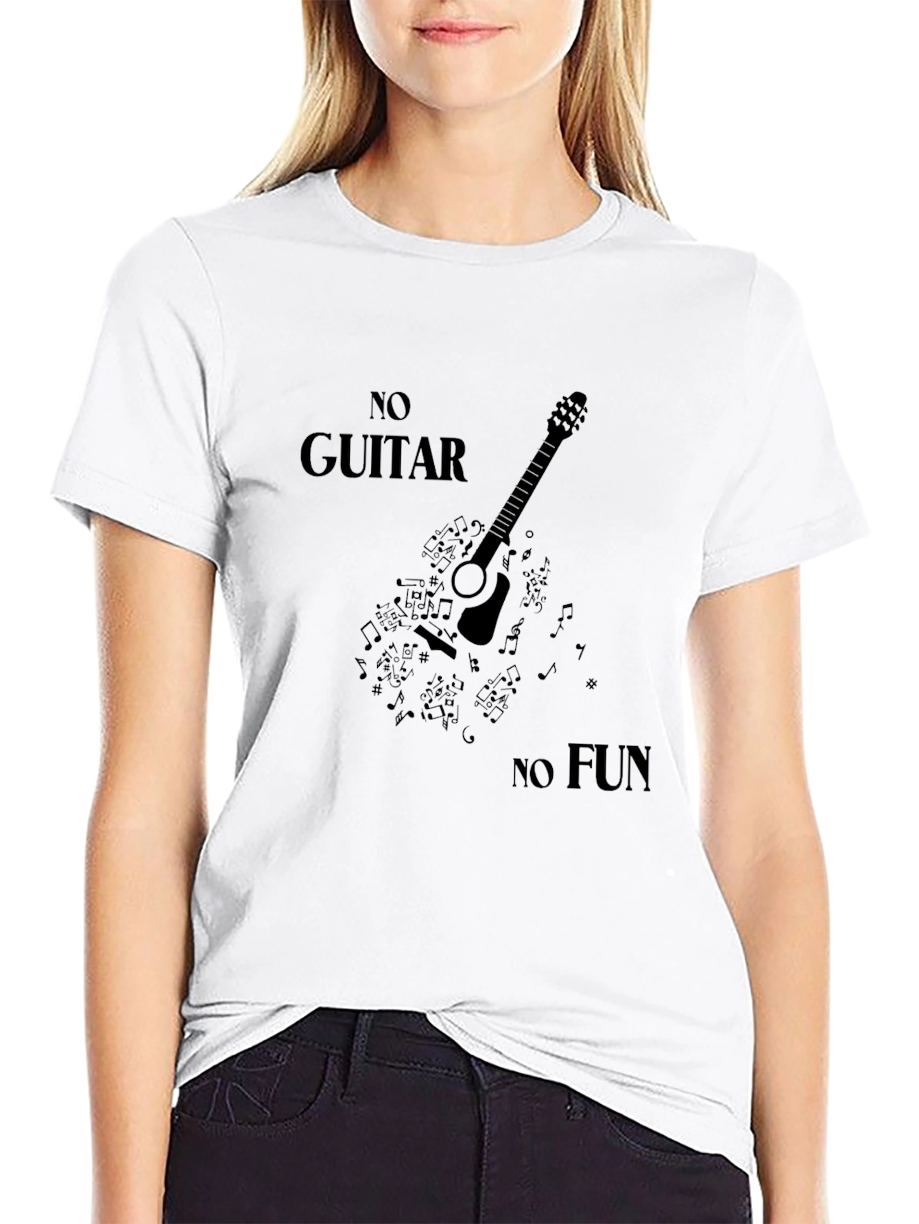 No Guitar No Fun T-Shirt