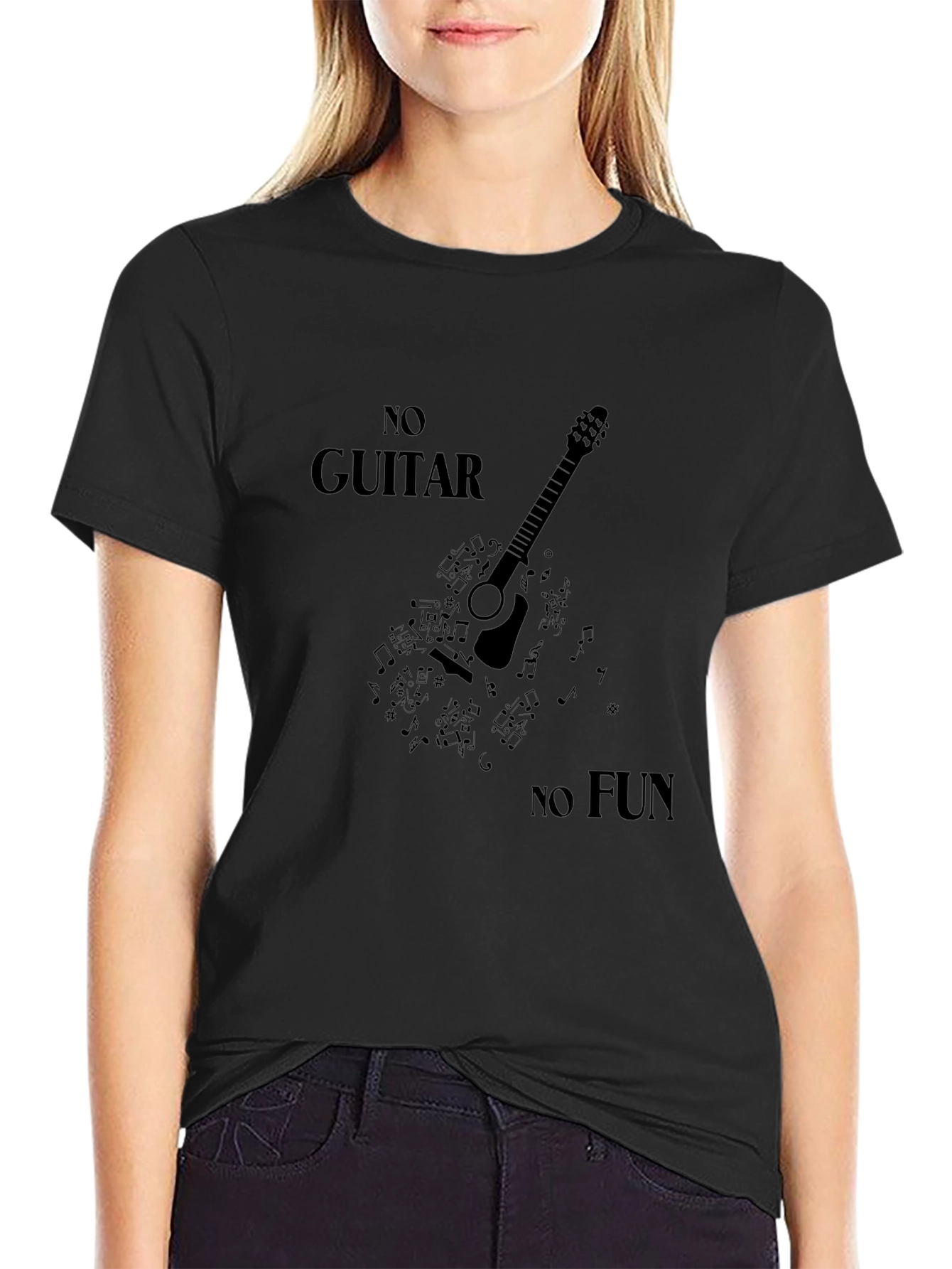 No Guitar No Fun T-Shirt