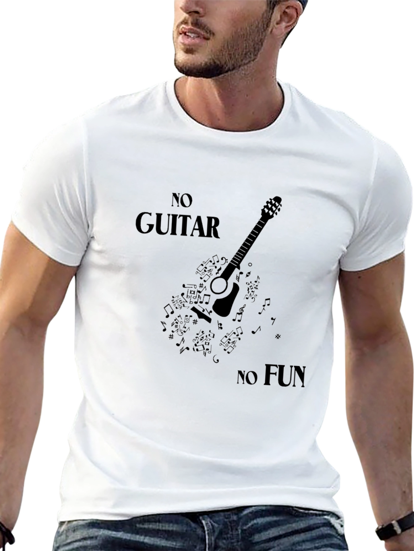 No Guitar No Fun T-Shirt