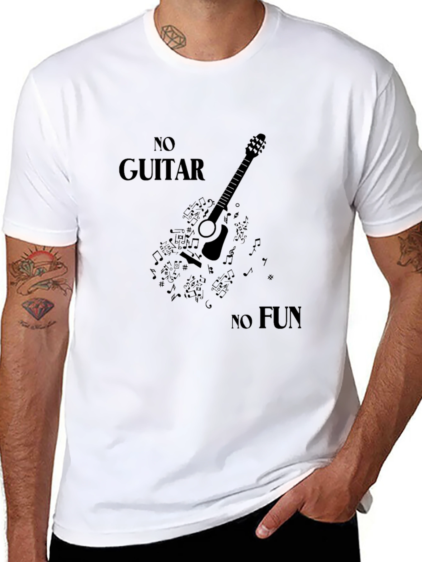 No Guitar No Fun T-Shirt