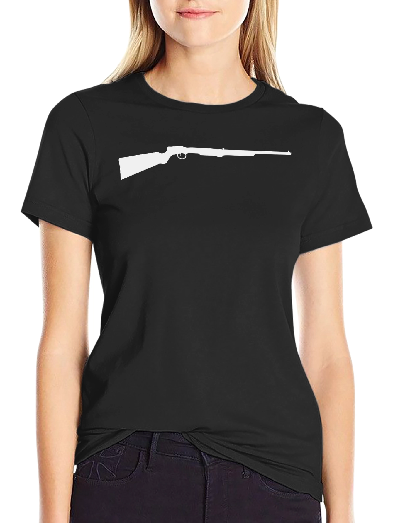 Rifle Graphic Tee - Black