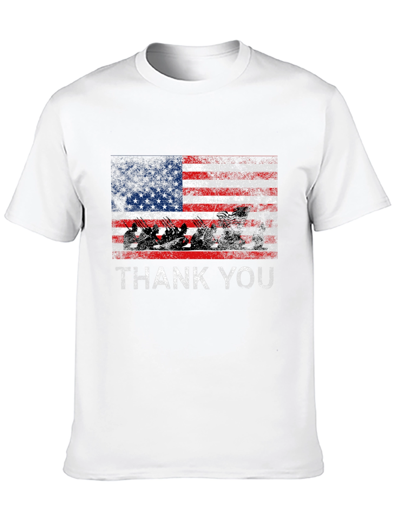 Patriotic Thank You Graphic Tee