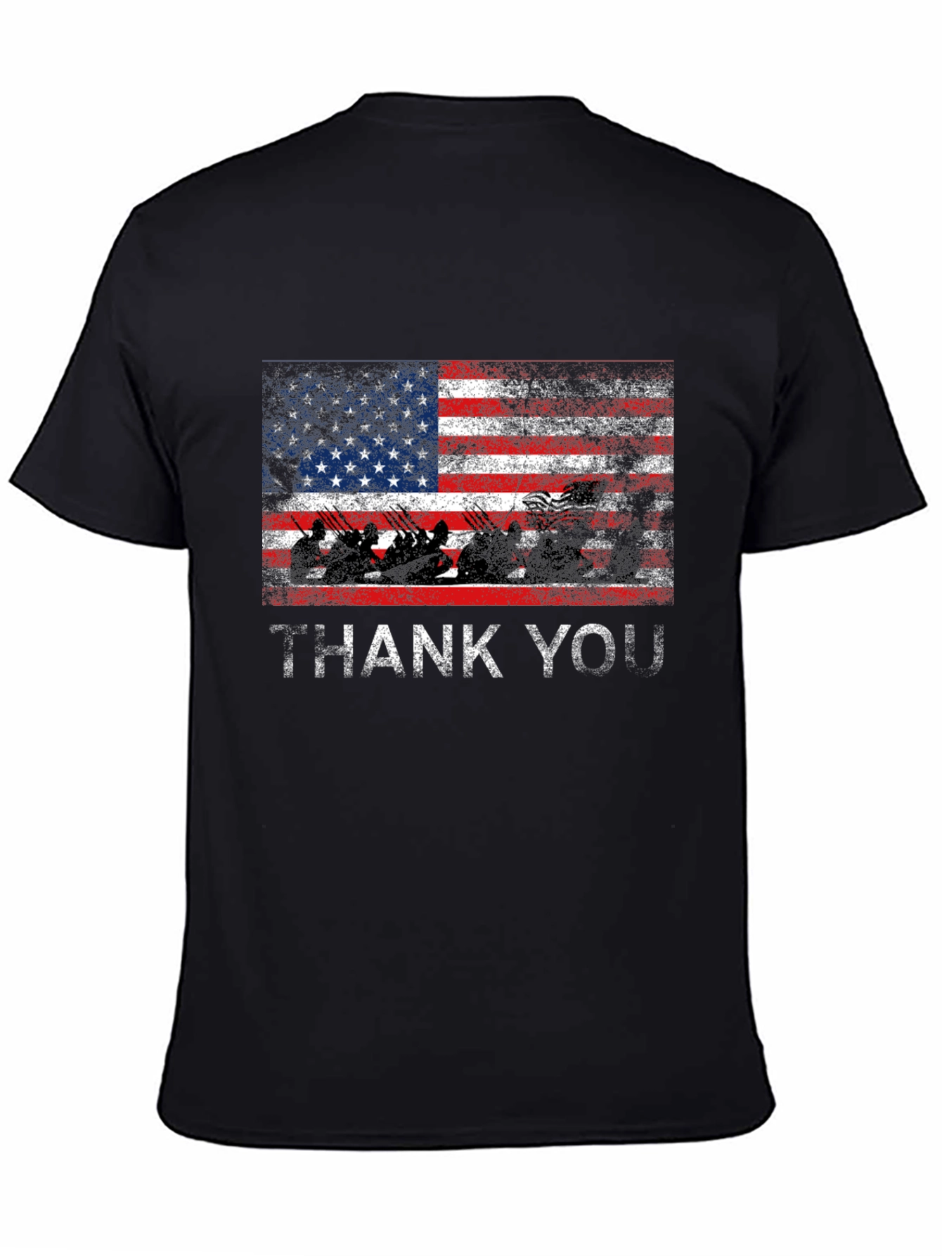 Patriotic Thank You Graphic Tee