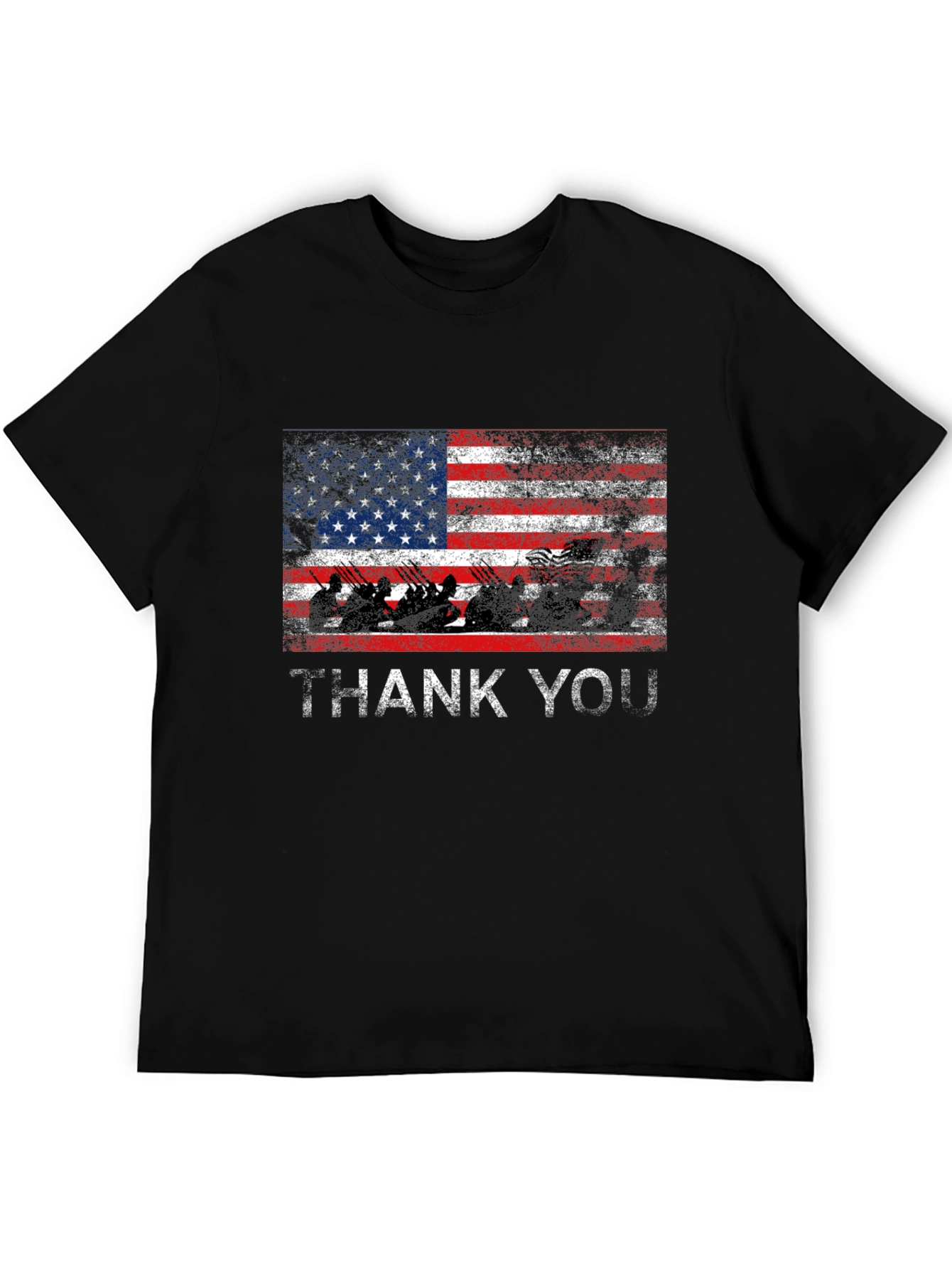 Patriotic Thank You Graphic Tee