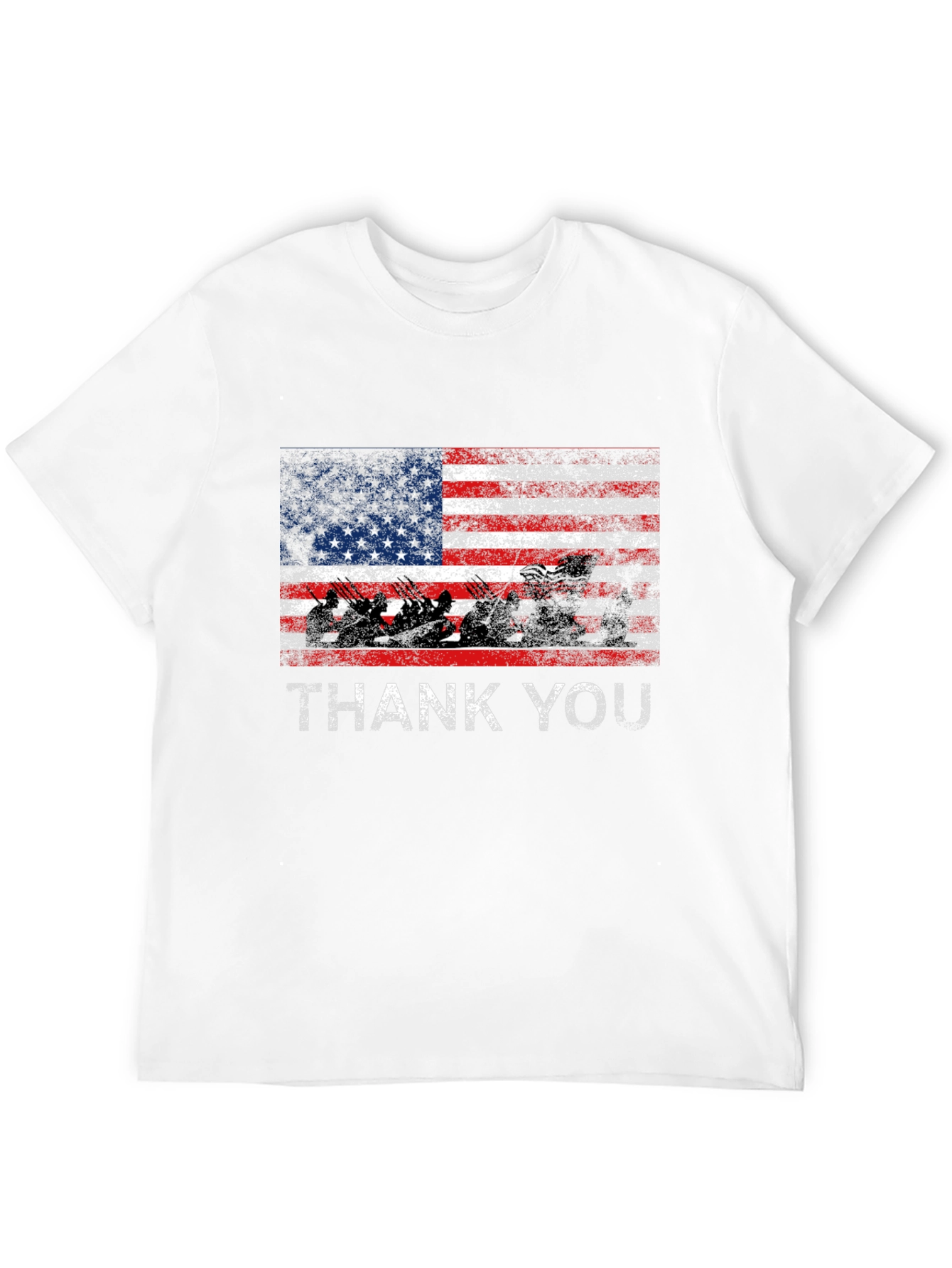 Patriotic Thank You Graphic Tee