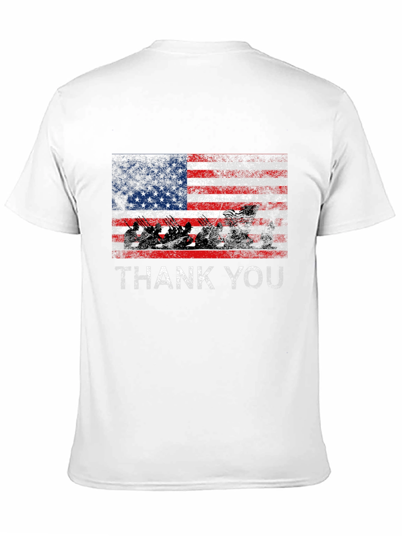 Patriotic Thank You Graphic Tee