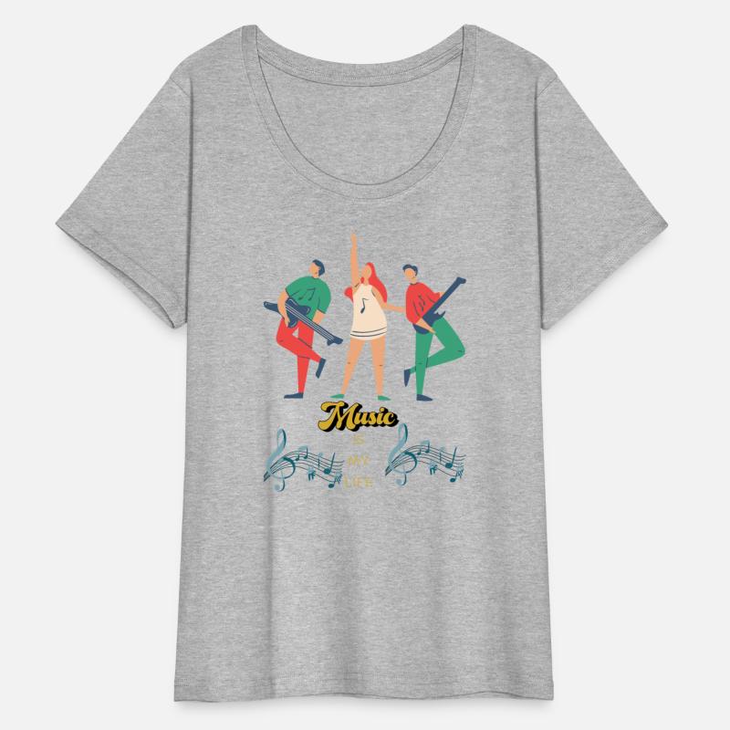 Music Is Life T Shirt