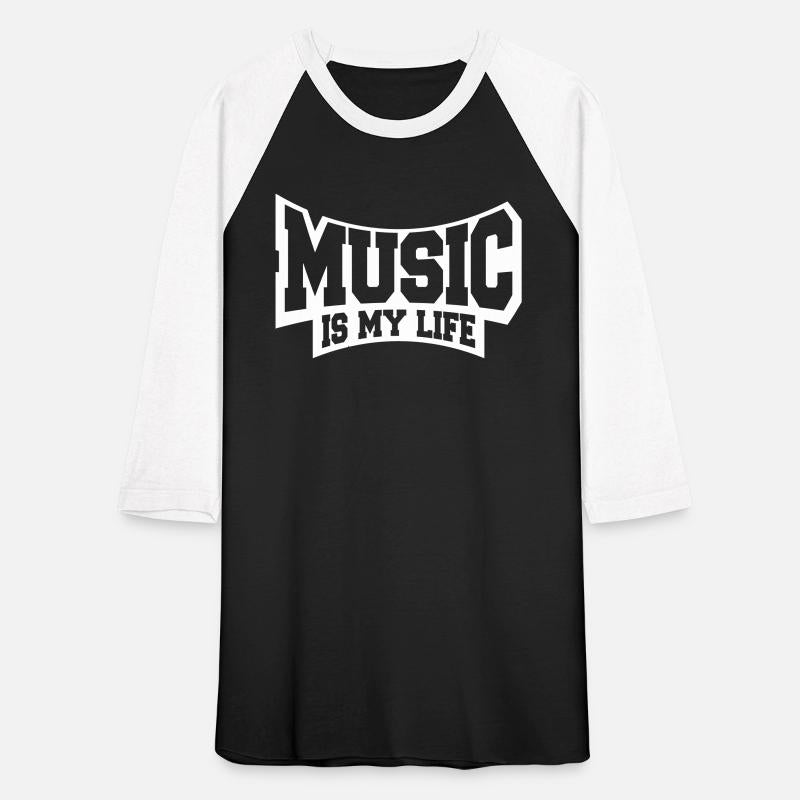Music is my Life Love Text Saying Club Party Dance