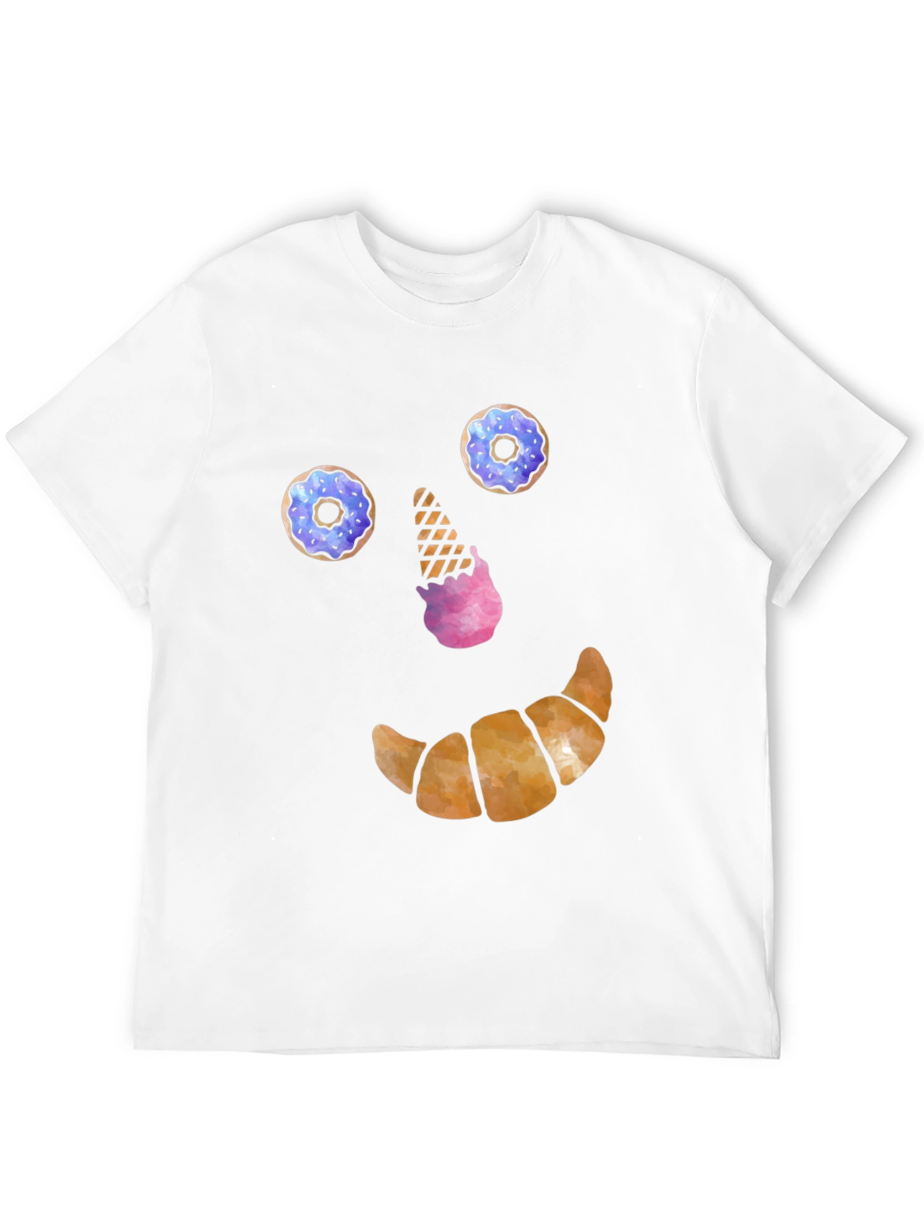 Funny Dessert Face T-Shirt